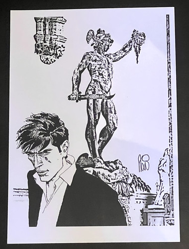 Stampa dylan dog angelo stano - dog,