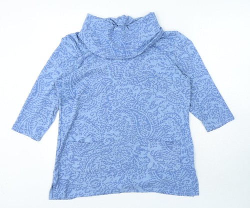 Maglione pullover donna blu