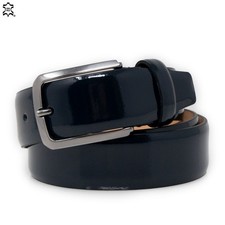 Cintura uomo blu elegante