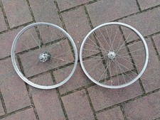 Cerchio ant + post bicicletta 20" Graziella e altre con pignone completi vintage