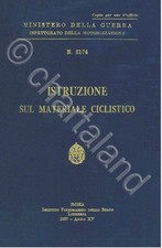 BICICLETTA BERSAGLIERI GUZZI ESERCITO Materiale Ciclistico 1937 2174  DVD