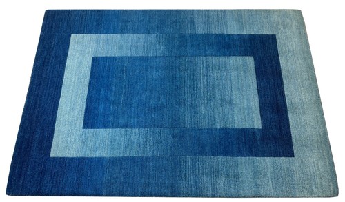 Tappeto blu 100 lana 160x230 - 100%,