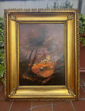 Dipinto Olio su Lastra -