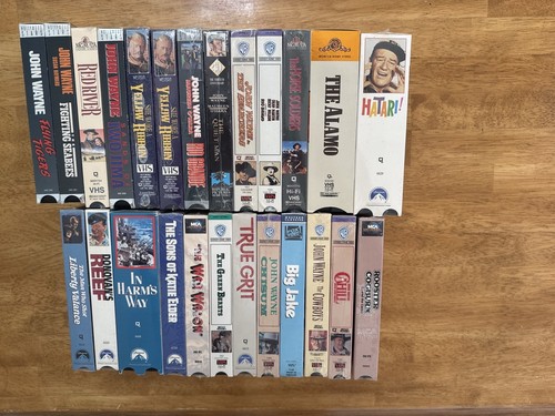 John wayne vhs movie - john,