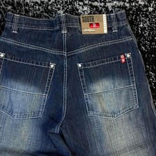 Jeans denim Y2k larghi skater