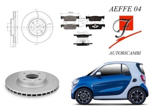 Kit dischi pasticche smart - dischi,