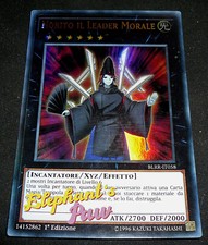 Yugioh - Norito il Leader Morale ULTRA RARA - BLRR-IT058 1° Edizione