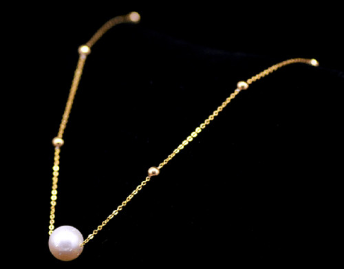 Collana perle singole - collana, di