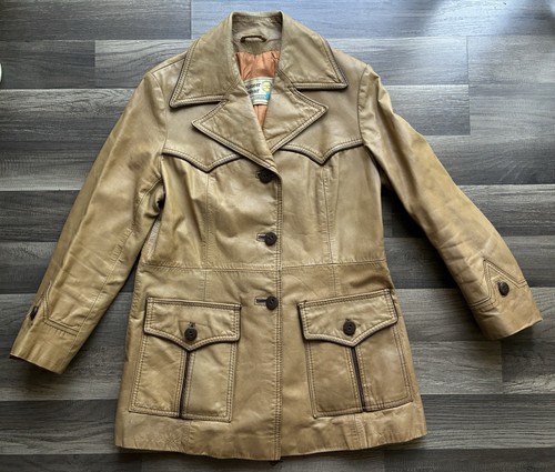 Giacca pelle western - , vintage