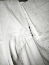 Lenzuola Lino ricamo antico