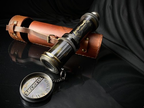 Telescopio portatile ottone - telescopio,