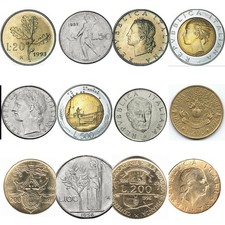 Monete Italia Lira scegli