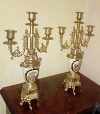 COPPIA CANDELABRI VINTAGE
