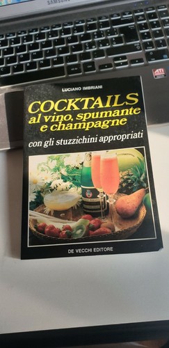 Libro cocktails vino - libro, al
