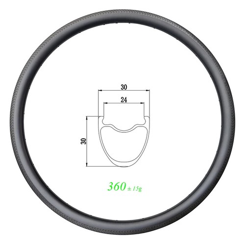 700c clincher tubeless bici - , da