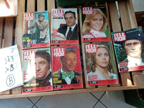 Lot magazines 1973 - 1973, télé