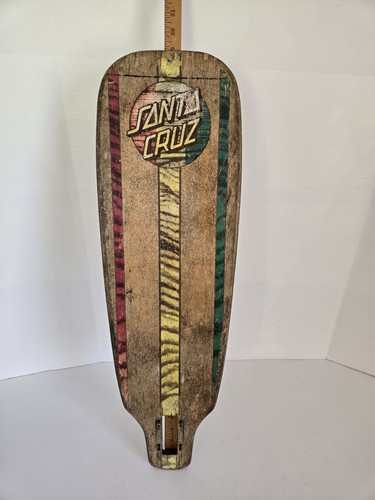 Skateboard deck vintage santa - skateboard,