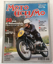 Motociclismo d'epoca 8/9 1999 - Gilera Saturno 500 - Triumph X75 Hurricane