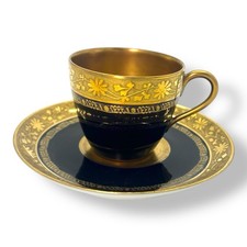 Tazza moka LIMOGES France blu