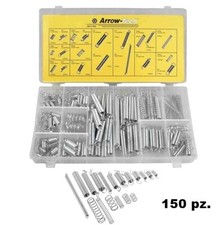 ASSORTIMENTO SET DI MOLLE A COMPRESSIONE E A TRAZIONE 150 PEZZI IN BOX