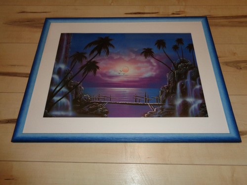Quadro dipinto con cornice - dipinto,