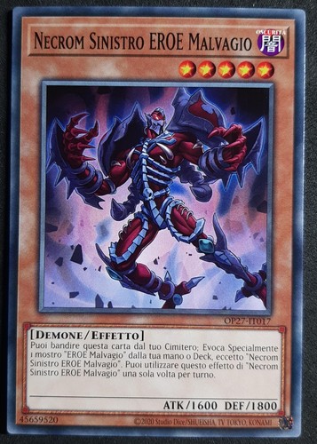 Necrom sinistro eroe malvagio - eroe,