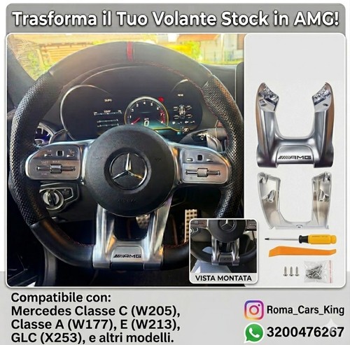 Cover inserto volante amg - inserto,