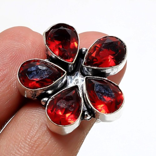 Anello pietra preziosa granato