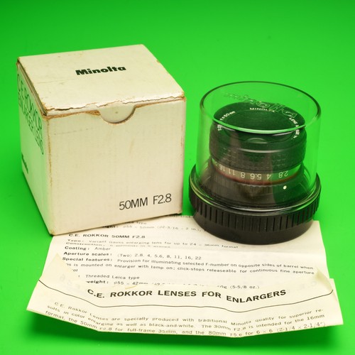 Minolta rokkor enlarger - minolta,