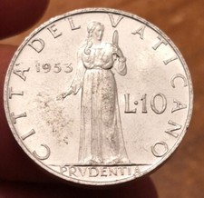 10 Lire 1953, Città Del