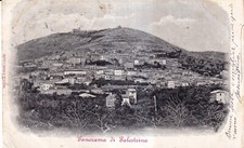 Panorama di Palestrina (piccolo, b/n, viaggiata)