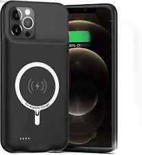 Magnetic Battery Charger Case for iPhone 12 Pro Max Power Bank Charging Cover