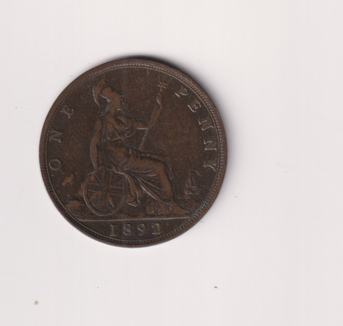 Regina vittoria penny 1892 - vittoria,