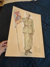 X MAS Junio Valerio Borghese ARDITI RSI  Tecnica Mista Giuseppe Bacci