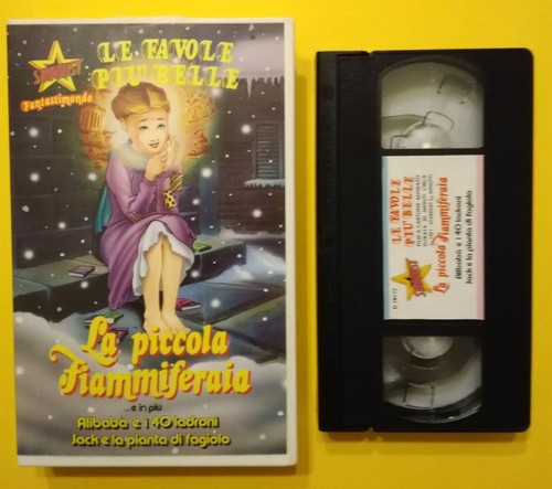Vhs piccola fiammiferaia - vhs,