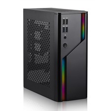 Mini-ITX Case PC RGB, USB 3.0