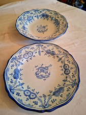 ANTICHI PIATTI IN CERAMICA GRAZIA DERUTA /PIANO + FONDO/ VEDI FOTO
