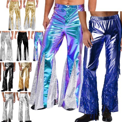 Pantalone uomo lucido