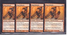 Magic 4x Thug Schizzato - Splatter Thug 105/274 C RTR ITA