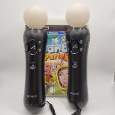 COPPIA PS MOVE PS3 PS4 + GIOCO START THE PARTY