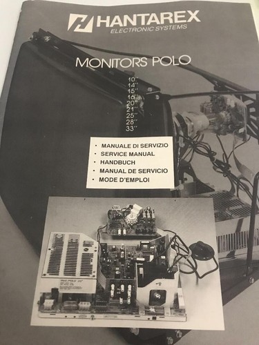 Manuale servizio polo monitor - servizio,