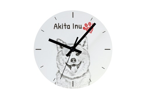 Akita inu orologio con - inu, foto