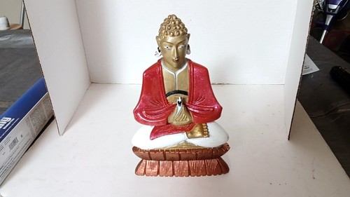 Buddha meditating statue gold - buddha,