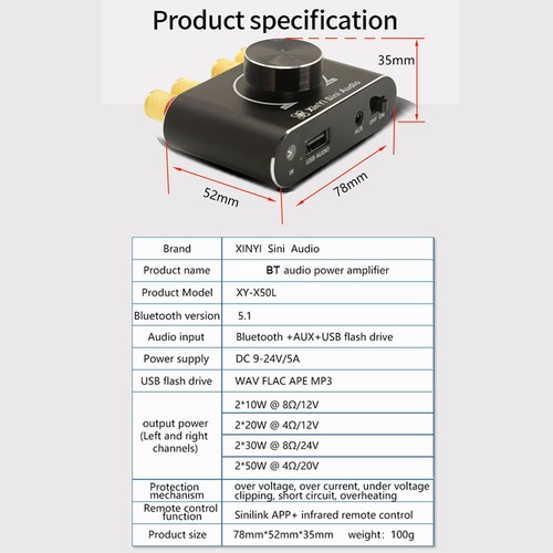 Amplificatore audio portatile - amplificatore,