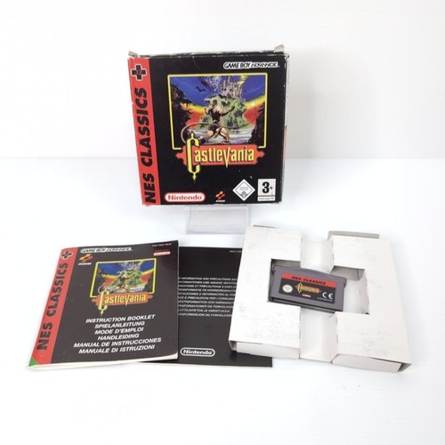Castlevania gba nes classics - gba,