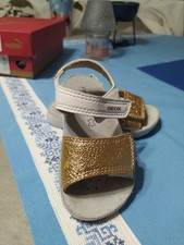 Sandalo aperto Geox Bambina Numero 22 colore beige - Usato 