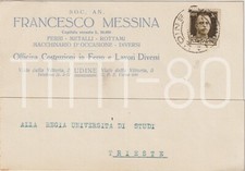 UDINE - FRANCESCO MESSINA - FERRI METALLI - OFFICINA COSTUZIONI IN FERRO 1938