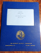 3 MANUALI APPARATI RADIO MILITARI TECHNICAL MANUAL RADIO TERMINAL SYM 5202 1970