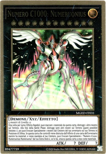 Numero c1000 - yu-gi-oh!,