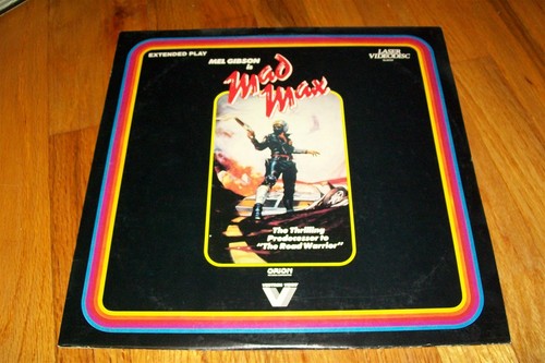 Mad max laserdisc - laserdisc, excellent